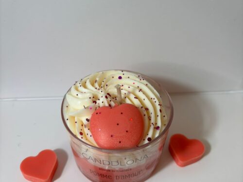 BOUGIE GOURMANDE POMME D'AMOUR