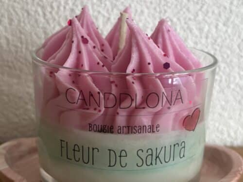 BOUGIE GOURMANDE FLEUR DE SAKURA