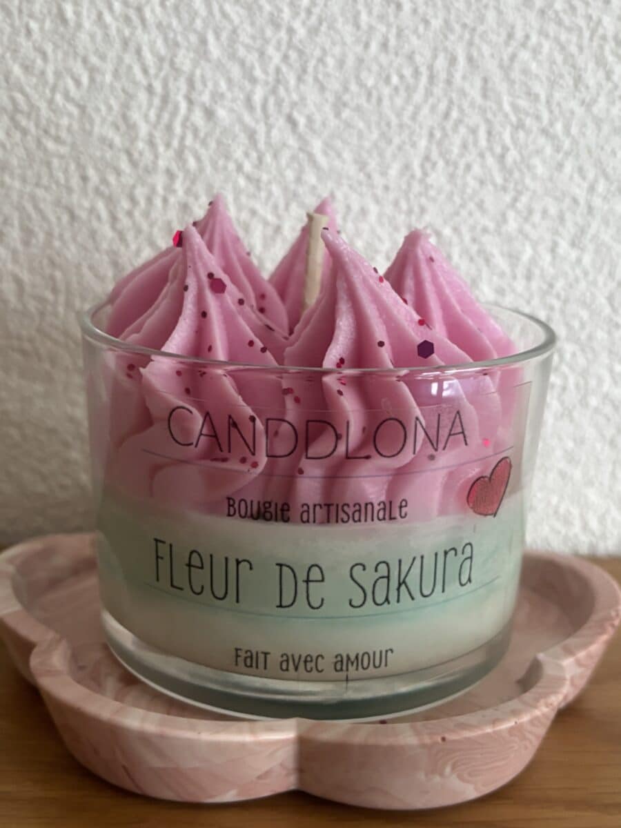 BOUGIE GOURMANDE FLEUR DE SAKURA