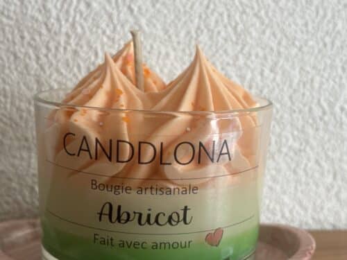 BOUGIE GOURMANDE ABRICOT