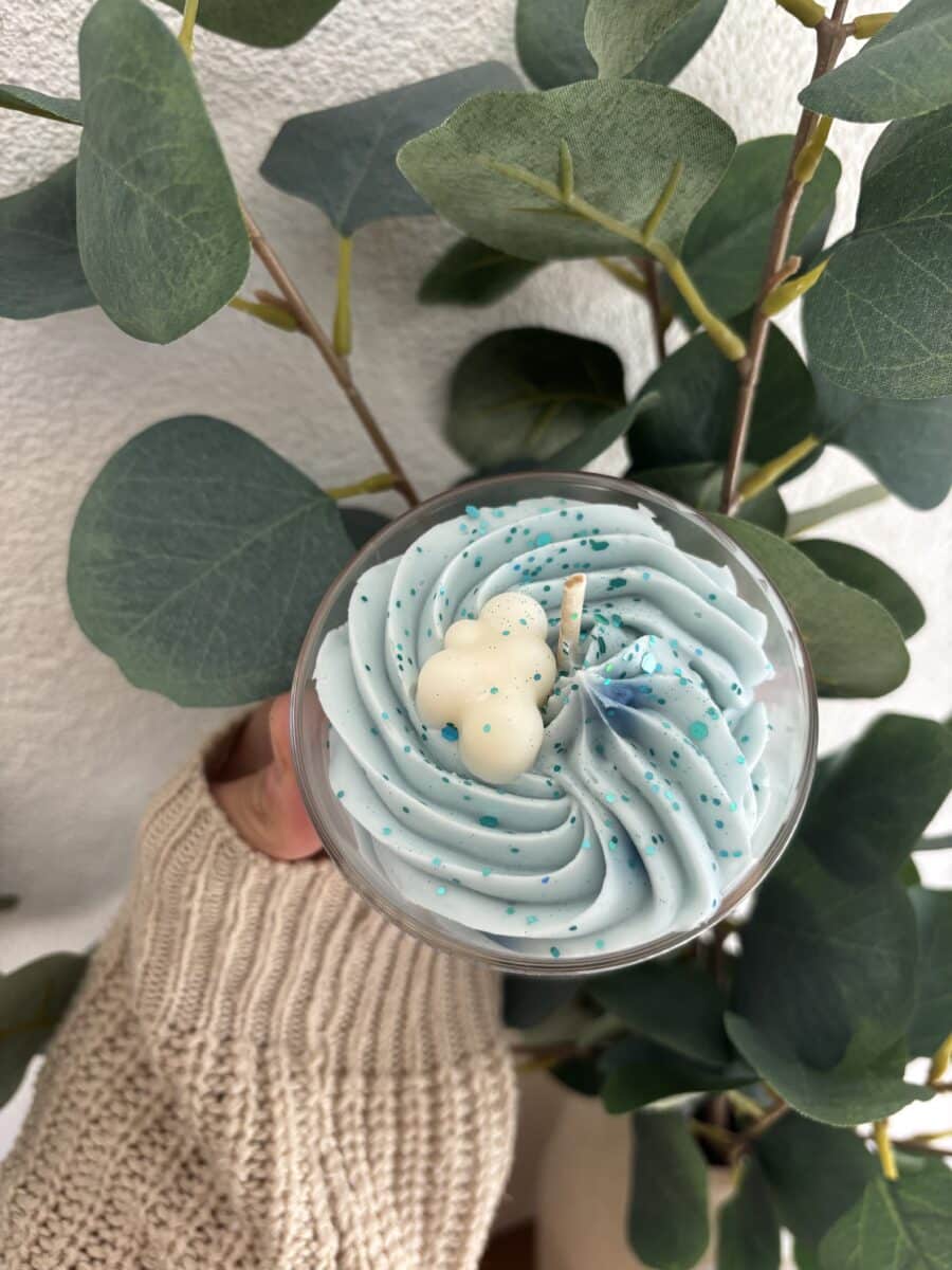 BOUGIE GOURMANDE FLEUR DE COTON – Image 2
