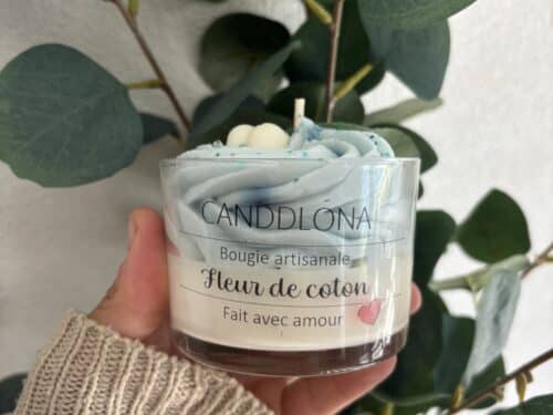 BOUGIE GOURMANDE FLEUR DE COTON