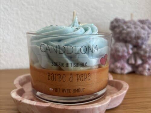 BOUGIE GOURMANDE BARBE A PAPA