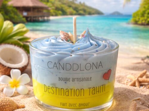 BOUGIE GOURMANDE DESTINATION TAHITI